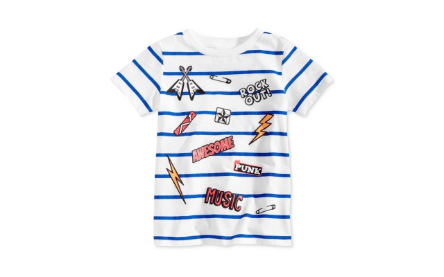  Boys Toddler & Little Graphic-Print T-Shirts