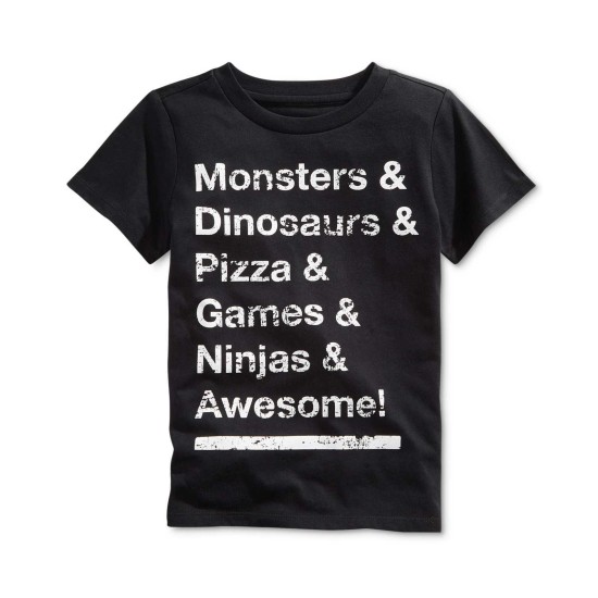  Boys Toddler & Little Graphic-Print T-Shirts