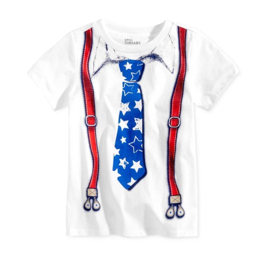  Boys Toddler & Little Graphic-Print T-Shirts