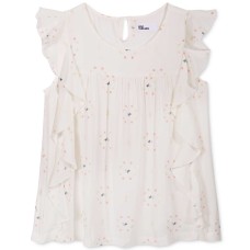 Epic Threads Geo-Print Ruffle Tops