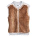  Girls’ Faux Fur Vests