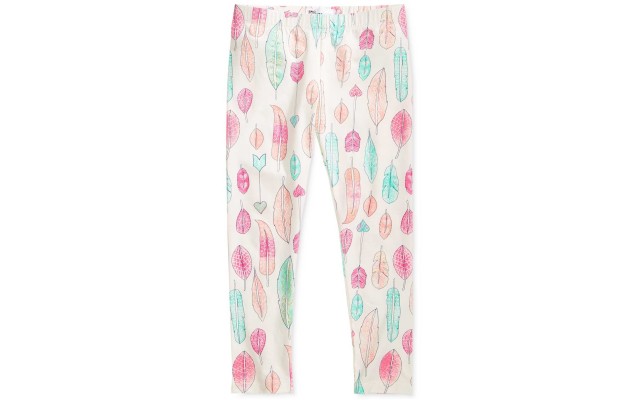  Girls Toddler & Little Mix And Match Feathers Leggings