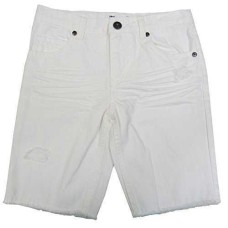 Epic Threads Little Boys’ (2T-7) Frayed Denim Shorts White Wash 6