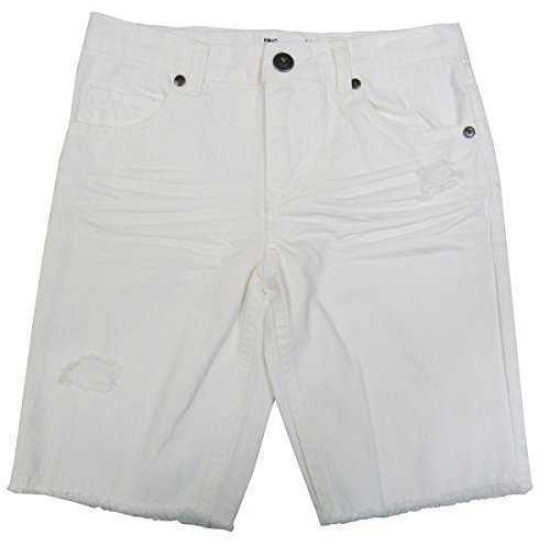Epic Threads Little Boys’ (2T-7) Frayed Denim Shorts White Wash 6