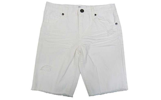 Epic Threads Little Boys’ (2T-7) Frayed Denim Shorts White Wash 6