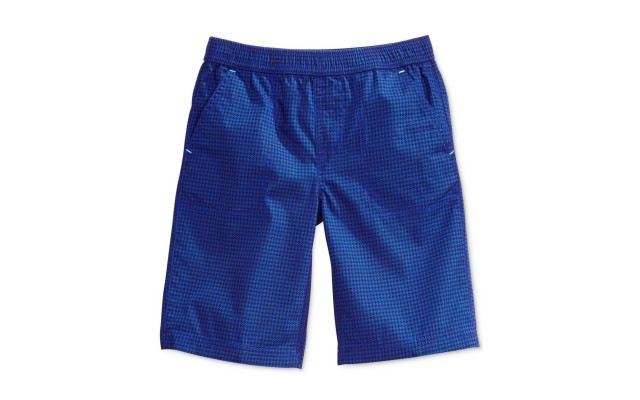  Little Boys’ Check-Print Shorts