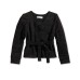  Metallic Ballet Sweater – Black/Gold Size 3T