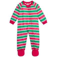 Family Pajamas Infant Crushed It Stripe Footed Pajamas