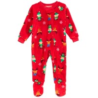 Family Pajamas Infants Elf Footed Pajamas