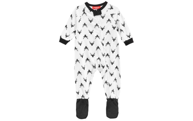  Infants Oh Deer Footed Pajamas