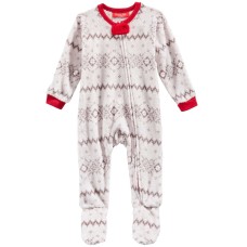 Family Pajamas Infants Surfing Santa Footed Pajamas