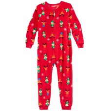 Family Pajamas Matching Elf One-Piece Pajamas