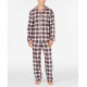  Men’s Stewart Plaid Pajama Sets