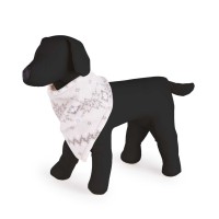 Family Pajamas Pet Bandana (Gray, L/XL)