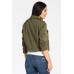  Women’s Eisenhower Cropped Military Jacket