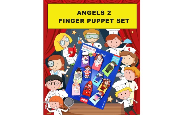 Finger Puppets 10 Pieces for Homeschooling and Preschool Education of Toddlers and Pre-K Children