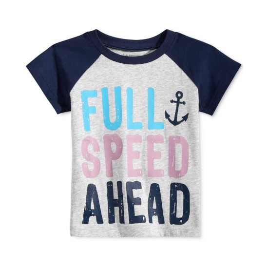  Baby Boys Graphic-Print Cotton T-Shirt Tops