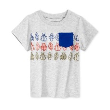 First Impressions Baby Boys Graphic-Print Cotton T-Shirt Tops