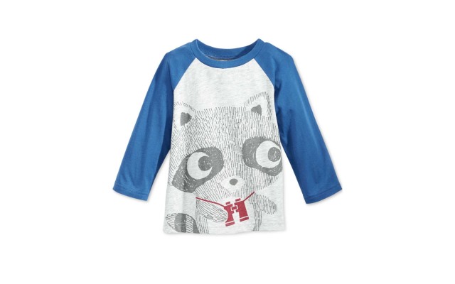  Baby Boys Long-Sleeve Graphic-Print T-Shirt Tops