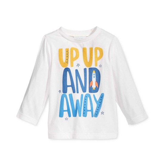  Baby Boys Long-Sleeve Graphic-Print T-Shirts