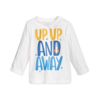 First Impressions Baby Boys Long-Sleeve Graphic-Print T-Shirts