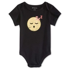 First Impressions Baby Boys Nap Emoji Bodysuits