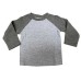  Baby Boys’ Raglan-Sleeve Thermal T-Shirt Pewter Heather, 12 Months
