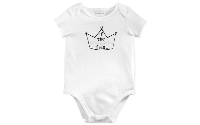  Baby Girls If The Crown Fits Bodysuits