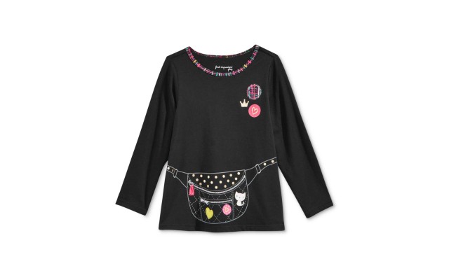  Baby Girls Long-Sleeve Graphic-Print T-Shirts