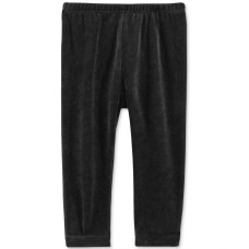 First Impressions Baby Girls Velour Leggings – Black 24M