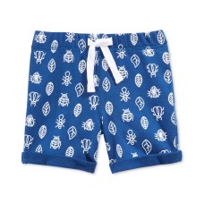 First Impressions Bug-Print Pull-On Shorts