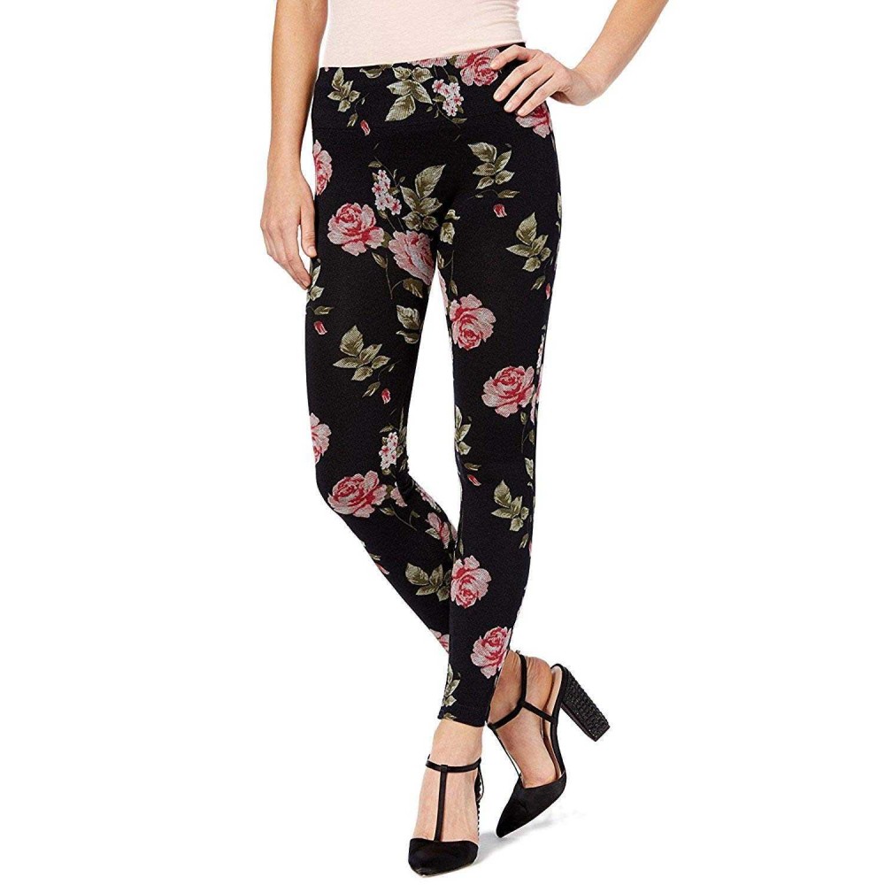 First Looks Women’s Floral-Print Seamless Leggings