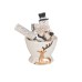  49-794 Wintry Woods 2-Piece Set, Footed Bowl with Spreader