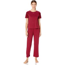 Flora Nikrooz Flora by Erika Velvet Burnout Pajama Sets
