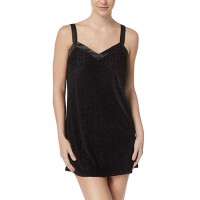 Flora Nikrooz Women's Flora Bobbi Burnout Sheer Velvet Chemises