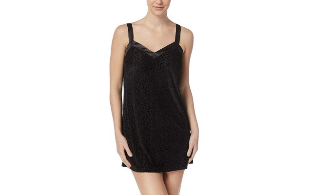  Women's Flora Bobbi Burnout Sheer Velvet Chemises