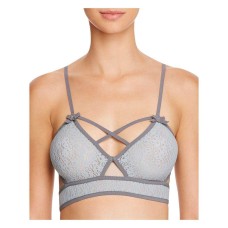 For Love & Lemons Blue Edie Bralette (Blue, Large)
