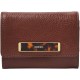  Rfid Blake Small Flap Wallet Handbag (henna)