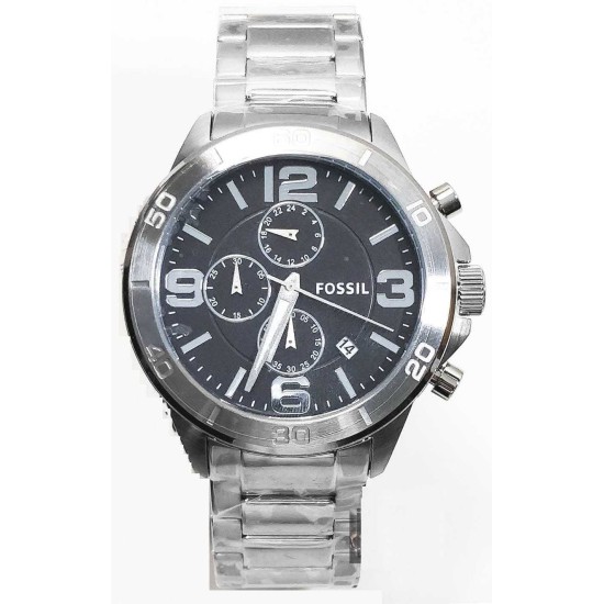  Silver Tone, Stainless Steel, Chronograph, Bracelet Watch Bq2182