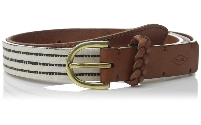  Women’s Stripe Printed Belt
