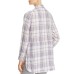  Women's Maddy Winter Plaid Tunic Tops, Gray, 10AV/MD/RG