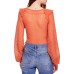  Macaroon Sweater (Burnt Orange, S)