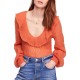  Macaroon Sweater (Burnt Orange, S)