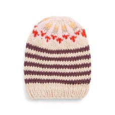 Free People Tullamore Stripe Knit Beanie ( Multi-Color, One Size)