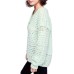  Women's Crashing Waves Pullover Blouse Sweater Tops