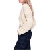  Women's Crashing Waves Pullover Blouse Sweater Tops