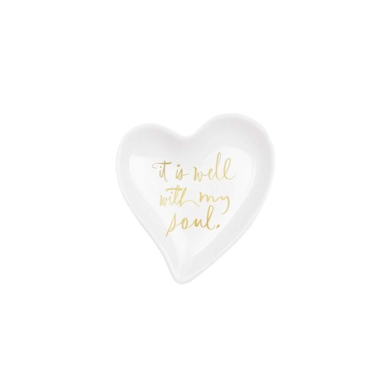  Studio Soul Mini Heart Tray (White)