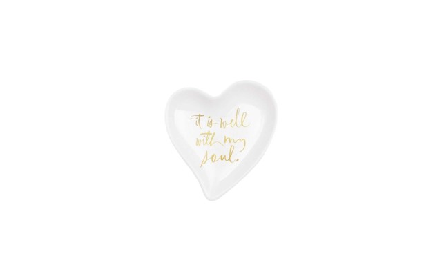  Studio Soul Mini Heart Tray (White)
