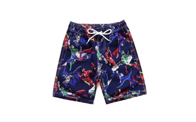Funny Summer Swim Trunks for Kids, Quick Dry Swim Shorts for Boys and Girls, Bathing Suits, Swimwear, Swim Shorts with Various Colors & Designs, Quick Dry Nylon Shorts