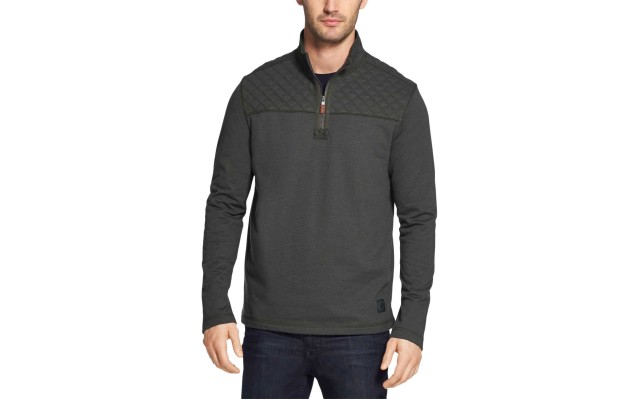 G.H. Bass & Co. Men’s Mountain Wash Quarter-Zip Fleece Pullovers